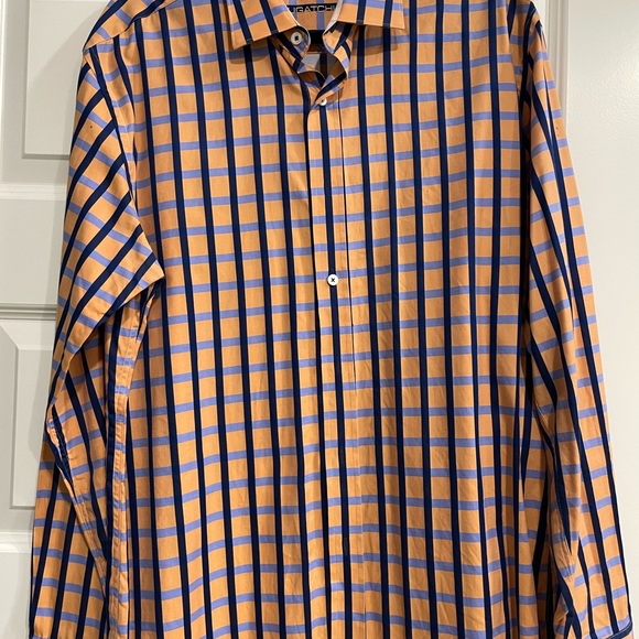 Bugatchi button down shirt shaped fit - Picture 1 of 5